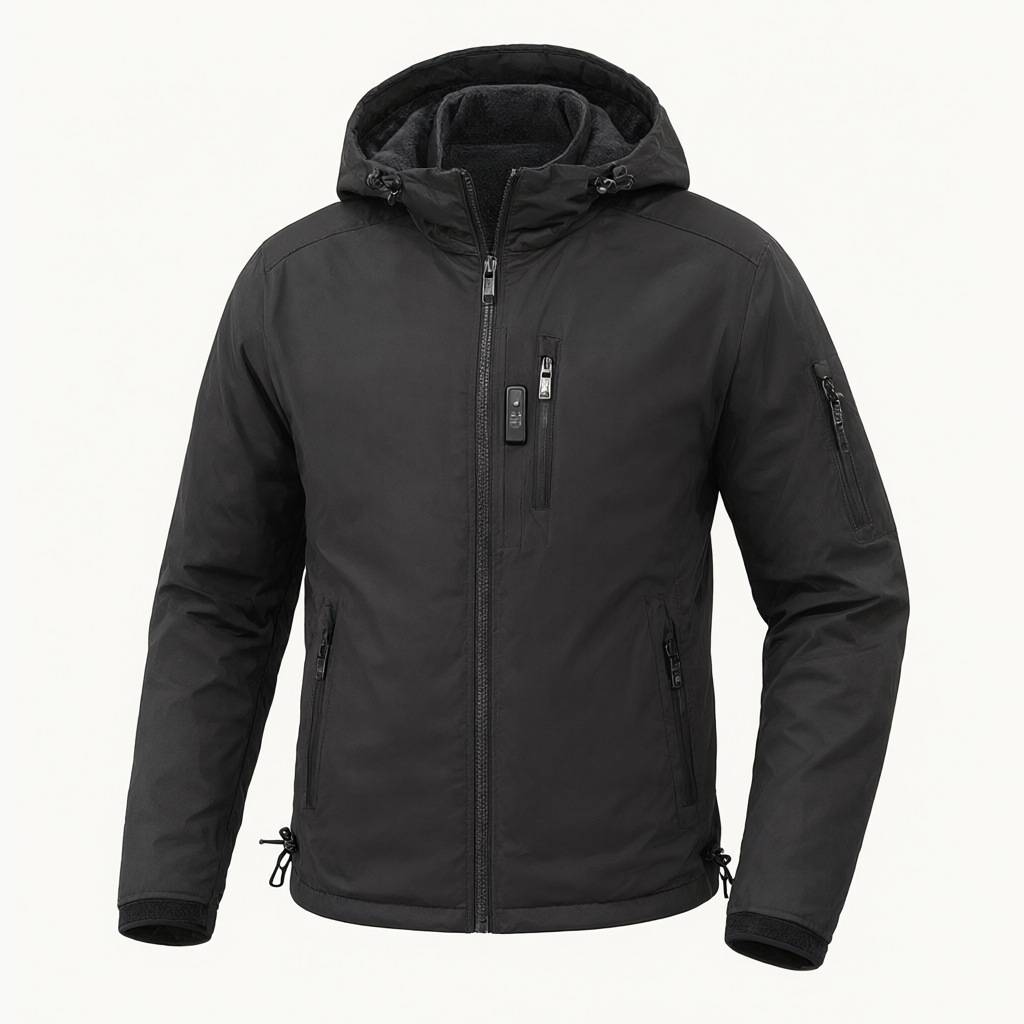 Concept illustration of ActionHeat 5V Softshell Heated Jacket