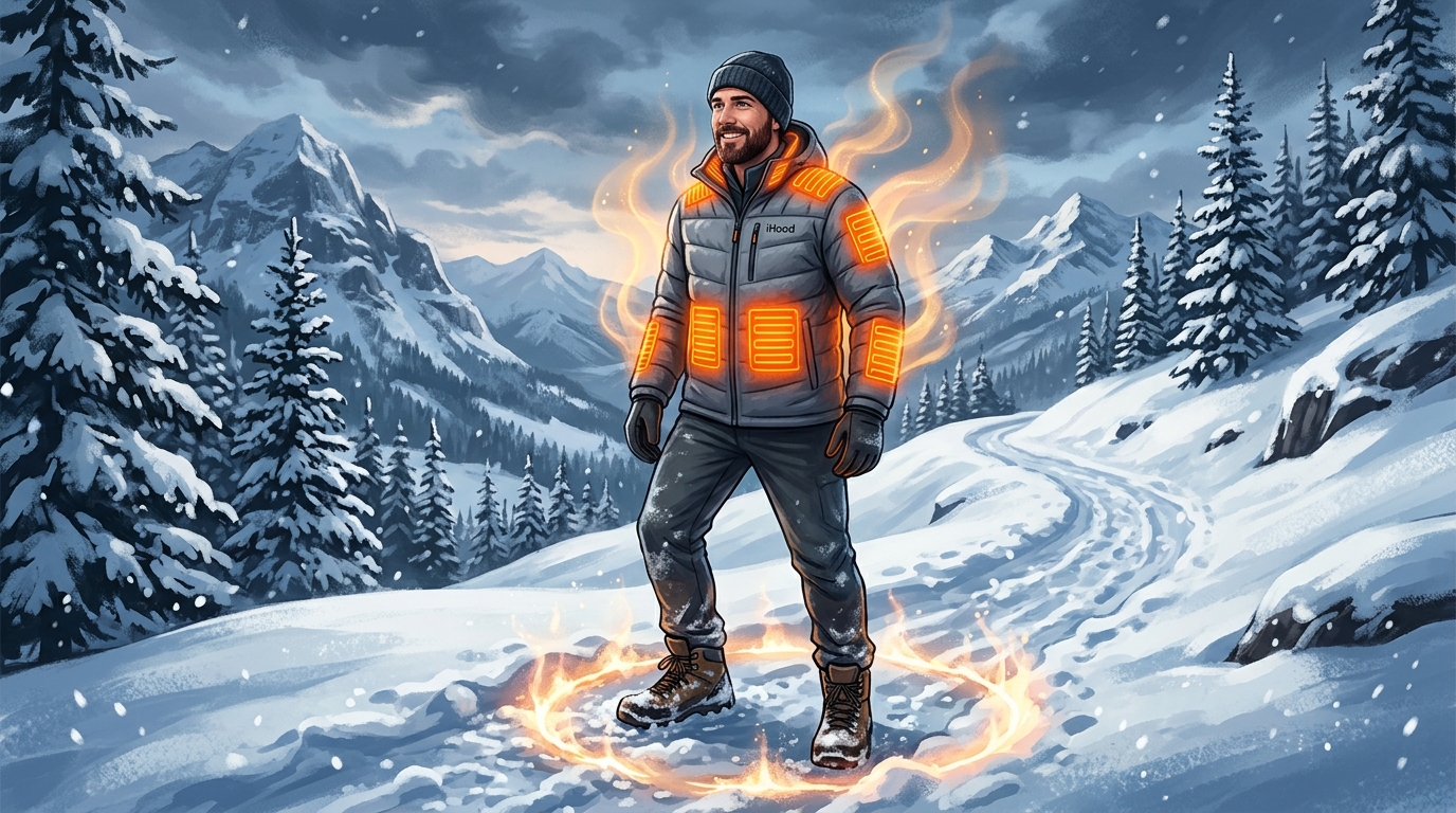 Illustrative image: best heated jackets 2026 ihood mens heated jacket