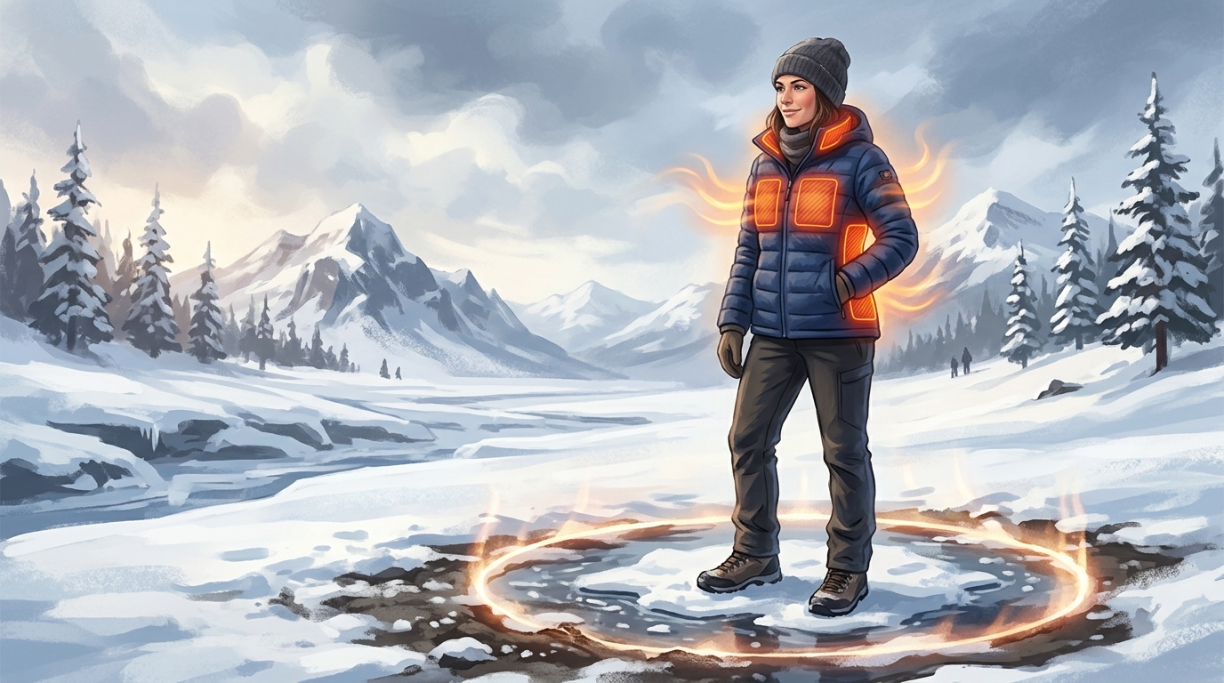 Illustrative image: best heated jackets 2026 venture heat max 26w down