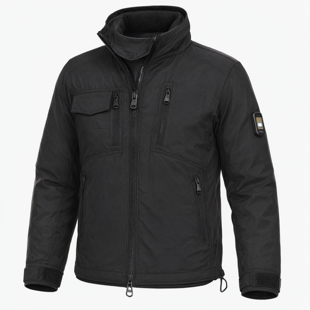 Concept illustration of DeWalt 20V MAX Soft-Shell Heated Jacket (DCHJ060)