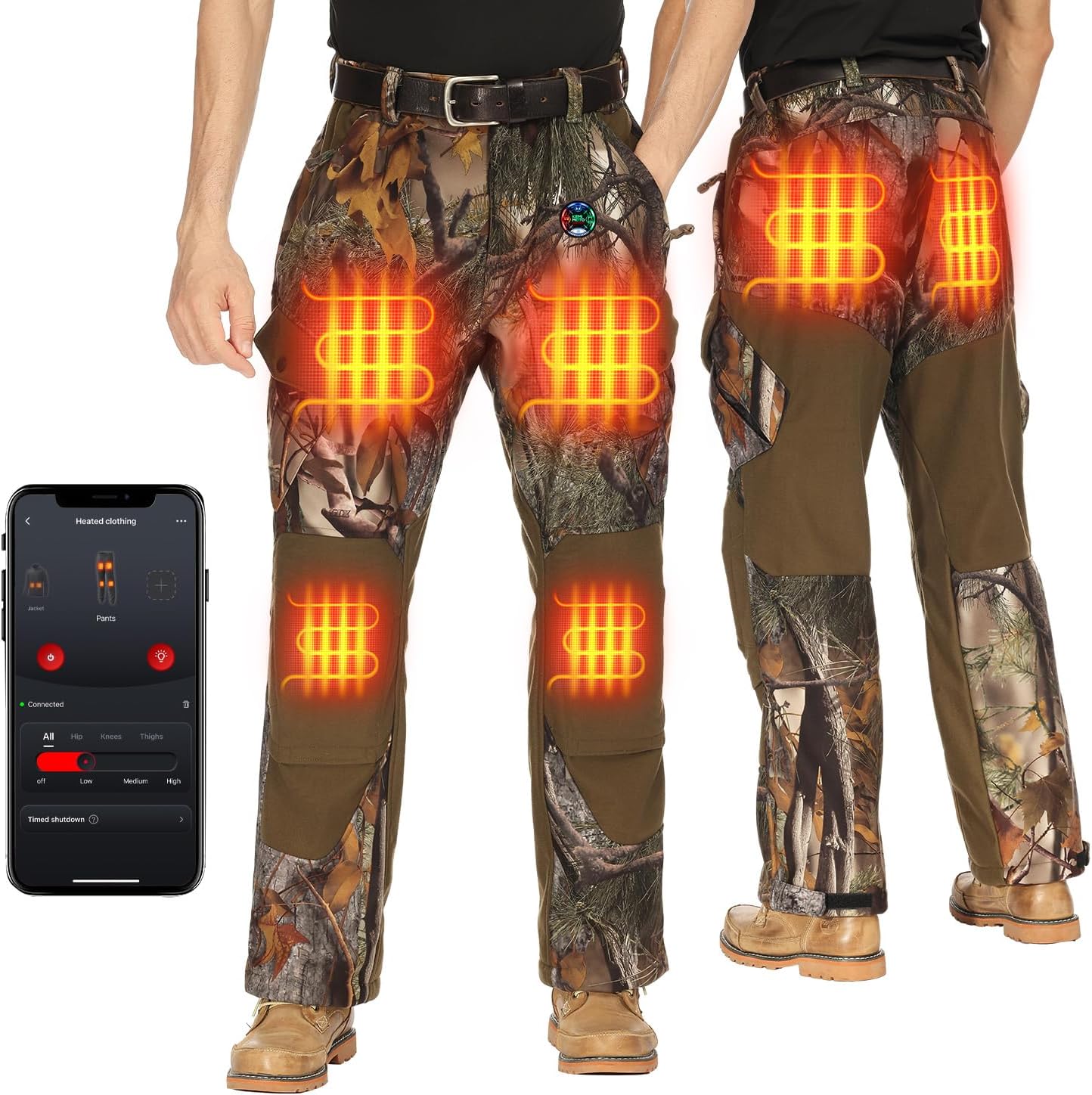 KEMIMOTO Heated Camo Pants
