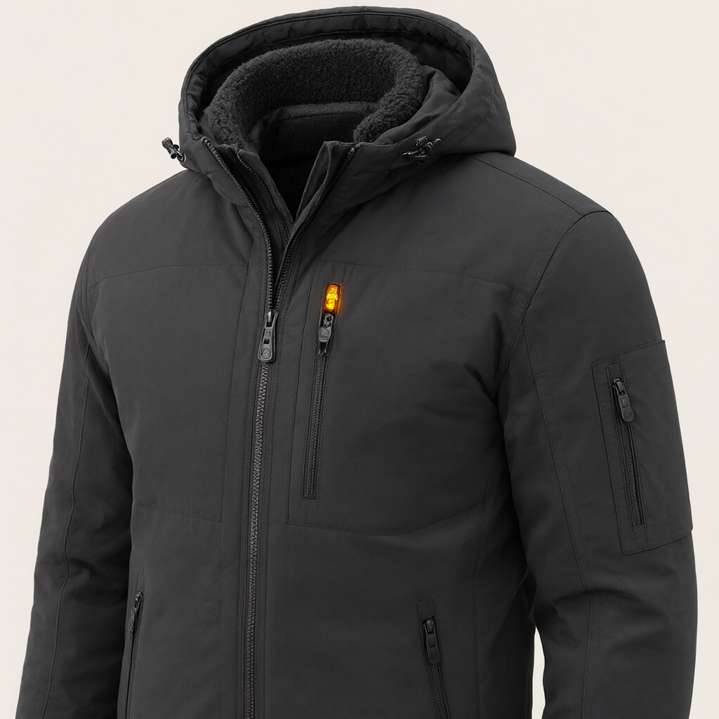 Concept illustration of Ororo Men's Classic Heated Jacket