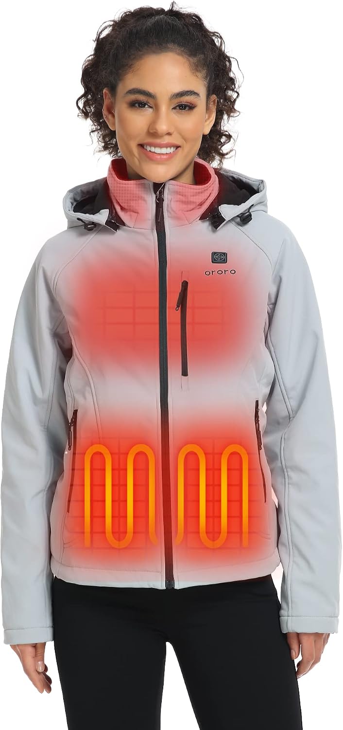 ORORO Women's Classic Heated Jacket