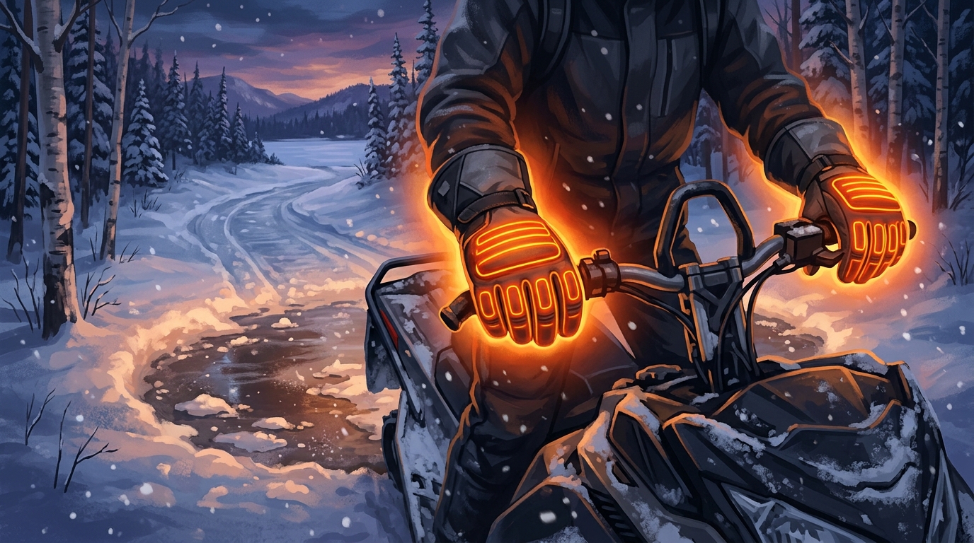 Illustrative image: savior heat vs snow deer heated gloves savior heat upgraded gloves 2 0
