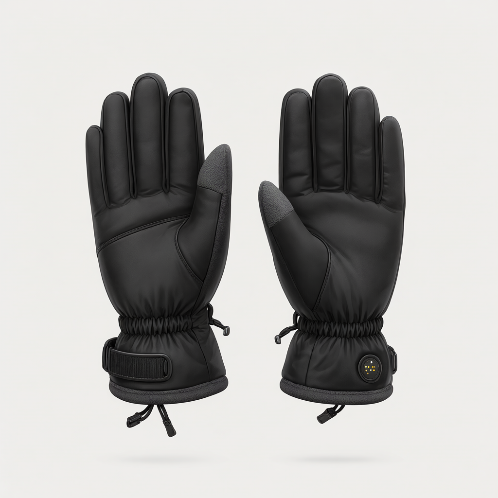 Concept illustration of Snow Deer Upgraded Heated Gloves