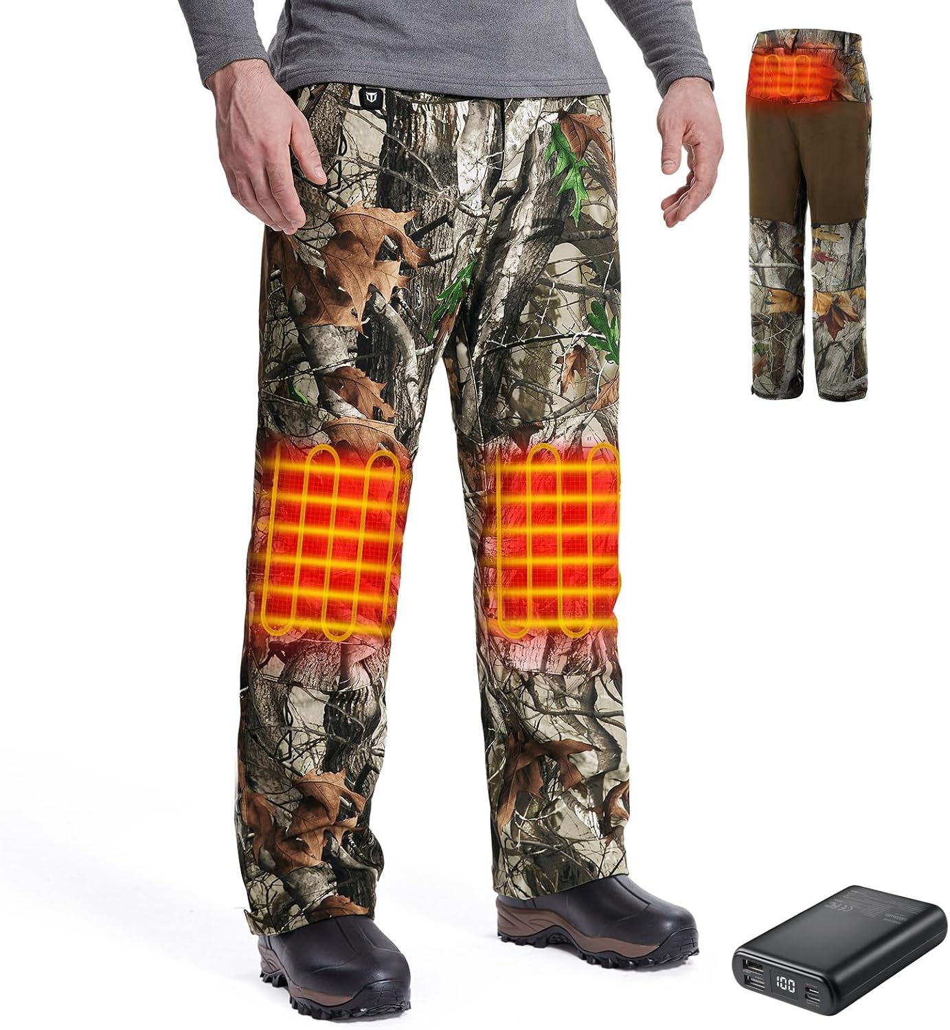 TIDEWE Heated Hunting Pants