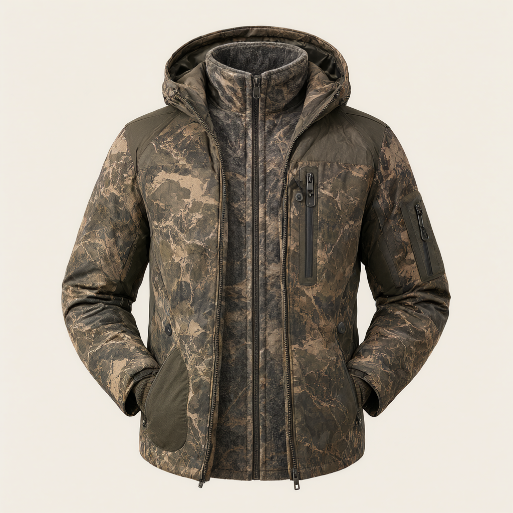 Concept illustration of TideWe Men's Heated 3-in-1 Jacket
