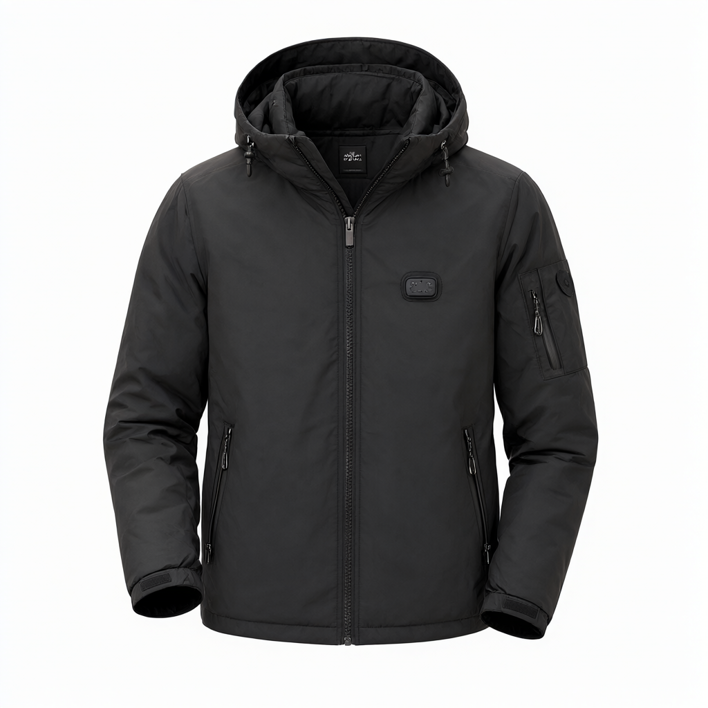 Concept illustration of Venustas Unisex Dual Control Heated Jacket (U9001)